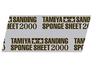 Tamiya 87170 Feuille d&amp;#39;éponge à poncer 2000