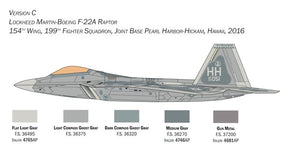 Italeri 2822 F-22 A Raptor 1/48 – immagine 10