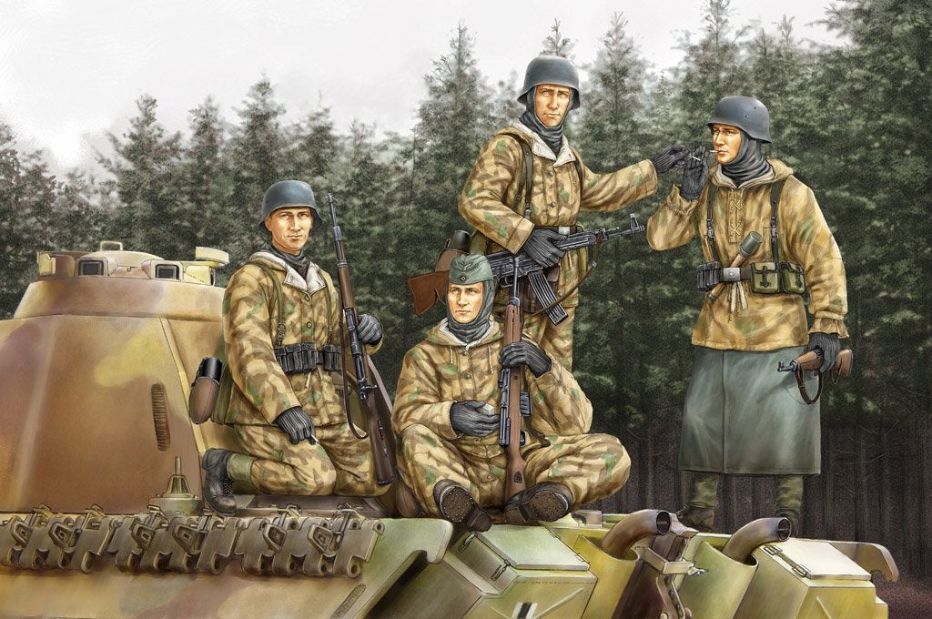Hobby Boss 84404 Grenadiers blindés allemands Vol.1 1/35