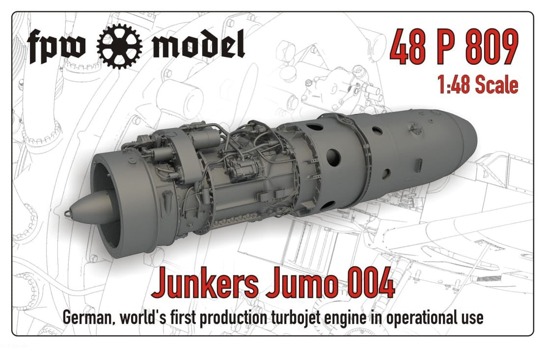 FPW Modèle 48P809 Junkers Jumo 004 1/48