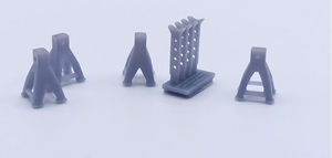 Supports d&amp;#39;atelier Yamamoto Model Parts YMPGAR5 1/24 – immagine 3