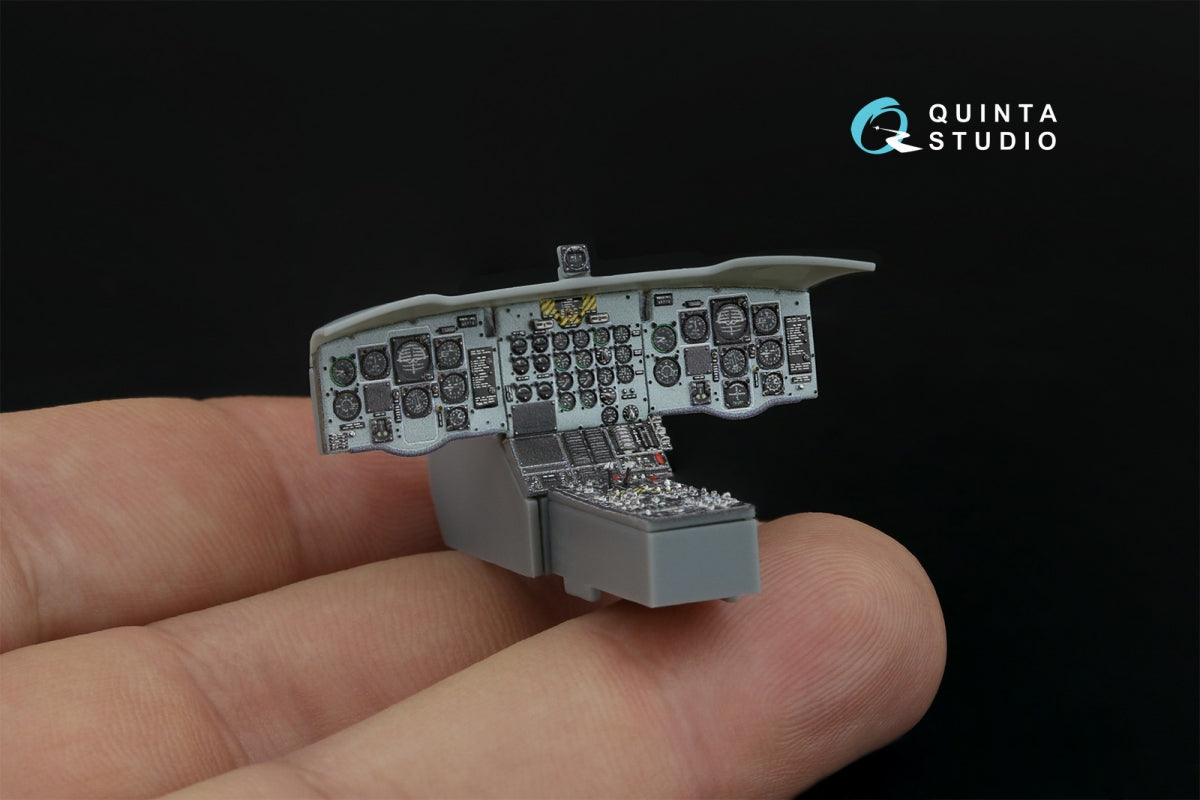 Intérieur coloré imprimé en 3D sur papier décalcomanie Quinta Studio QD48464 CH-47A (HobbyBoss) 1/48 – image 12