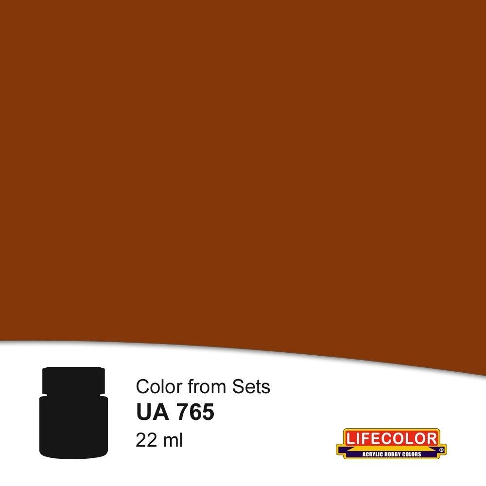 Lifecolor UA765 Cuir Rougeâtre 22 ml