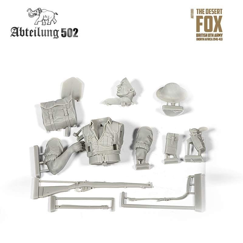 502 Abteilung ABT1001 THE DESERT FOX, BRITISH 8TH ARMY (NORTH AFRICA 1941-1943) 1/10 – zdjęcie 3