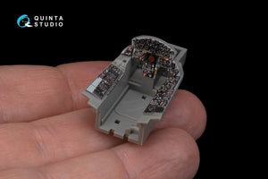Intérieur imprimé en 3D et coloré sur papier décalcomanie Quinta Studio QD48199 F-104G (Kinetic) 1/48 – Bild 7
