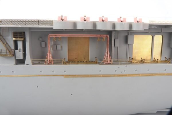 MK1 Design MD-20021 Porte-avions CV-6 Enterprise de l&amp;#39;US Navy - Pièces de détail pour maquette Trumpeter au 1/200 – imagen 5
