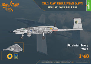 Clear Prop! CP4810 TB.2 UAV UKRAINIAN NAVY STARTER KIT 1/48 – zdjęcie 3