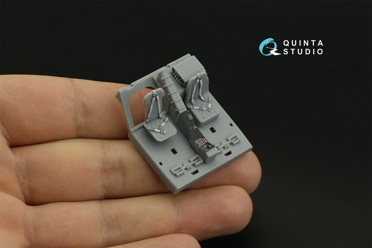 Intérieur imprimé en 3D et coloré pour Mi-4 (Trumpeter) par Quinta Studio QD48322, échelle 1/48 – Bild 9