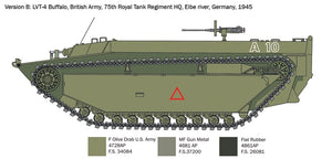 Italeri 6752 LVT-4 Buffle d&amp;#39;eau (ETO) 1/35 – immagine 5
