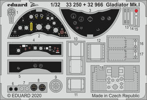 Eduard 33250 Gladiator Mk.I pour ICM 1/32