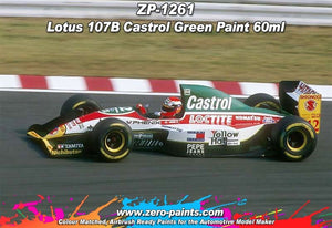 Zero Paints ZP-1261 Lotus 107B Castrol Green Paint 60ml – zdjęcie 2