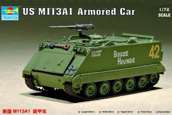 Trumpeter 07238 US M 113A1 Voiture blindée (1/72)