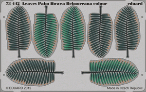 Eduard 73442 Feuilles Palmier Howea Belmoreana 1/72