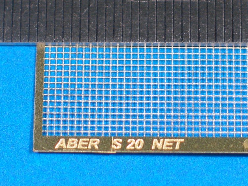 Filet Aber S-20 à mailles entrelacées de 0,8 x 0,8 mm