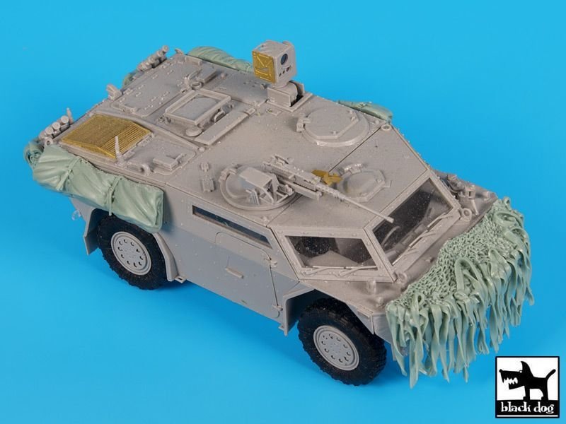 Ensemble d&amp;#39;accessoires Black Dog T35186 Fennek version néerlandaise 1/35 – image 3