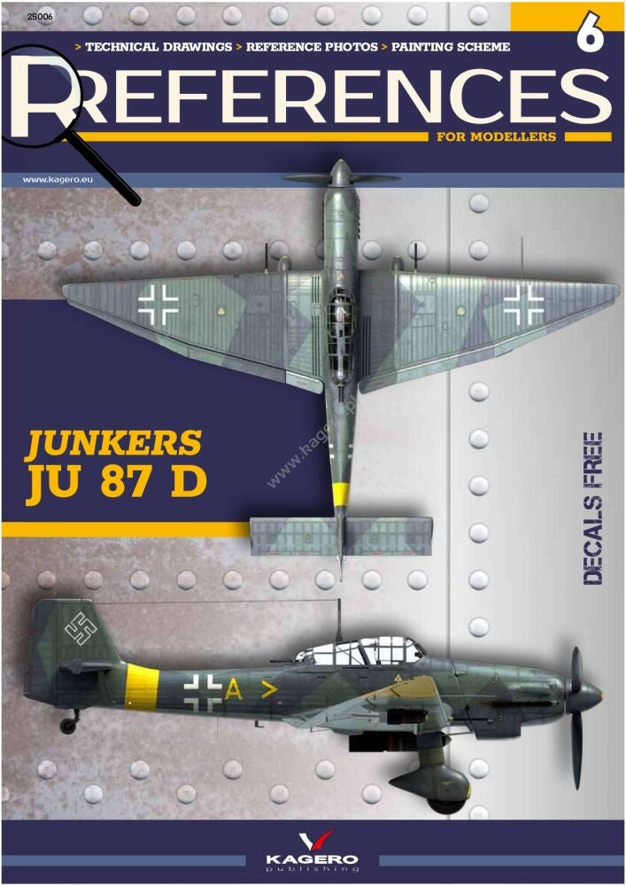 Kagero 25006 Junkers Ju 87 D - Références pour les modélistes