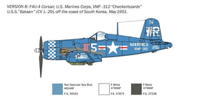 Italeri 1453 F4U-4 Corsair - Guerre de Corée 1/72 – image 4