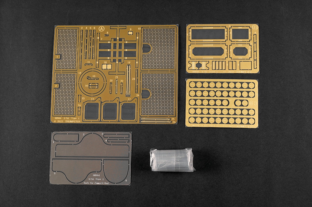 Trumpeter 00945 Pz.Kpfw.VI Ausf.E Sd.Kfz. 181 Tigre I Production Tardive 1/16 – Bild 43