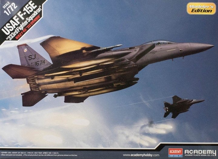Maquette Academy 12550 USAF F-15E 333e escadron de chasse 1/72
