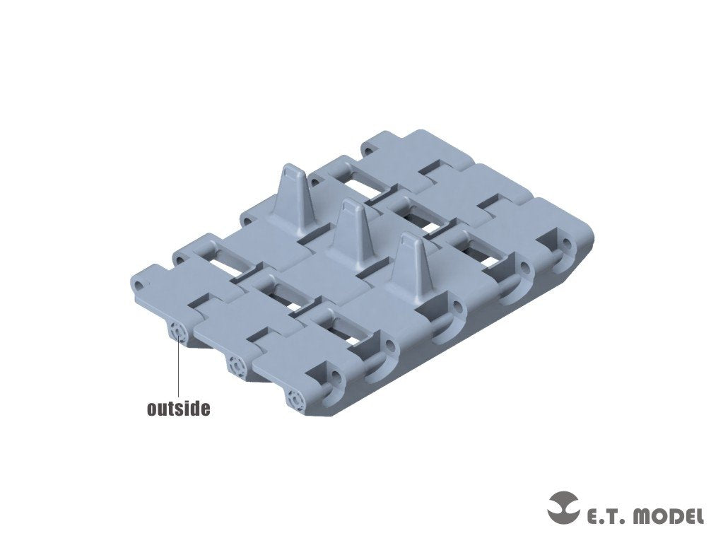 ET Model P35-040 France AMX-50(B) Char lourd Chenilles fonctionnelles (Impression 3D) 1/35 – image 3