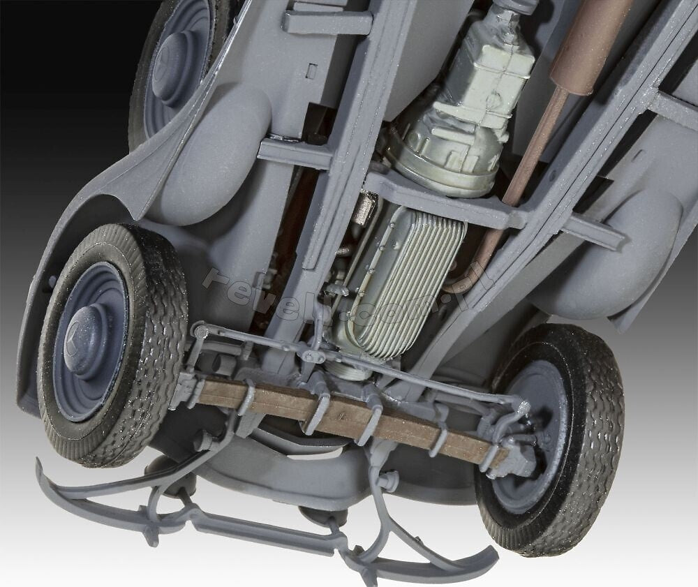 Revell 03354 Typ 320 (W142) Cabriolet 1/35 – Bild 6