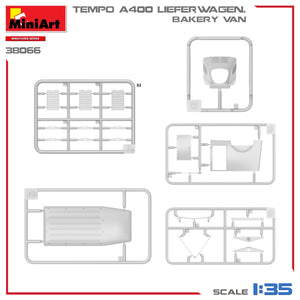 MiniArt 38066 TEMPO A400 LIEFERWAGEN. FOURgon BOULANGERIE 1/35 – image 11