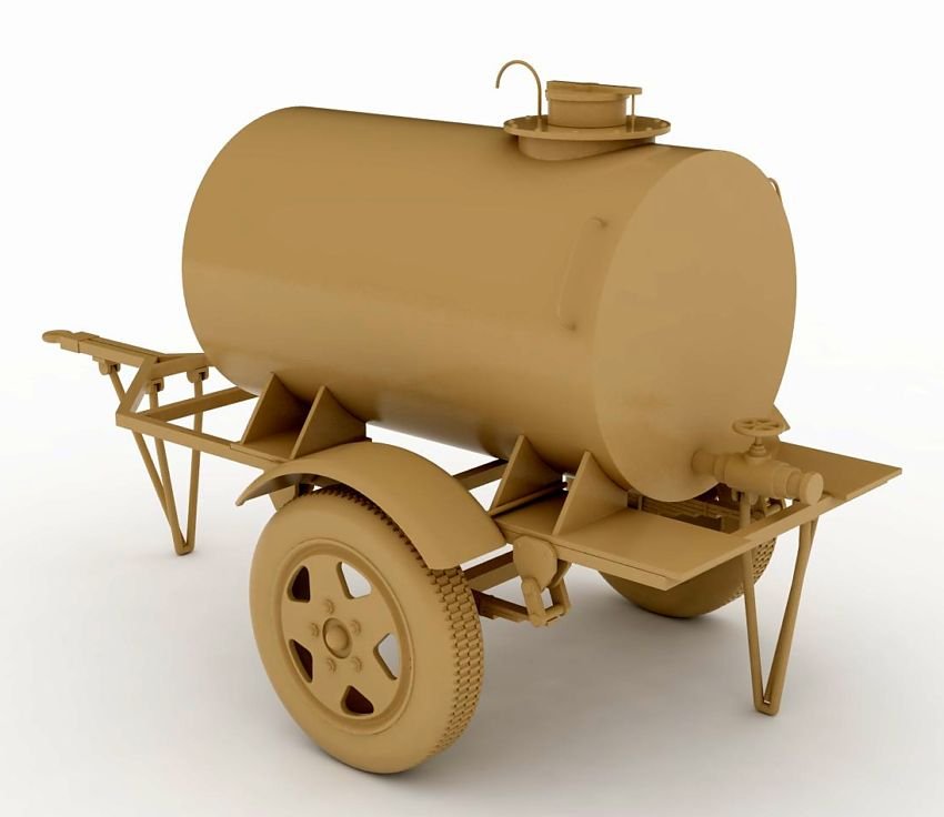 Mirror Models 35204 Russian Fuel Trailer Assembly Guide 1/35 – zdjęcie 3