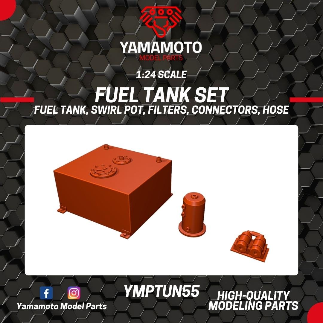 Réservoir de carburant Yamamoto YMPTUN55 + Swirl 1/24 – image 3