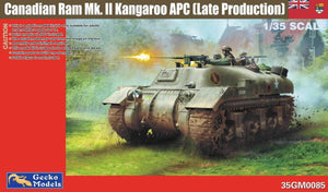 Maquette Gecko Models 35GM0085 Véhicule blindé de transport de troupes canadien Ram Mk II Kangaroo (production tardive) 1/35