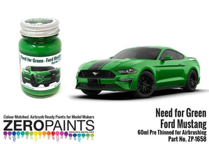 Peinture Zero Paints ZP-1658 Ford Mustang - Need for Green 60 ml