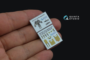 Intérieur coloré imprimé en 3D sur papier décalcomanie Quinta Studio QD72127 AV-8A (version tardive) (Airfix) 1/72 – image 4
