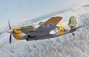 Dora Wings 48057 Morane-Saulnier MS.406.C1 - As finlandais 1/48