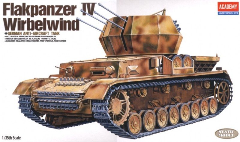 Académie 13236 Wirbelwind 20MM (1/35)