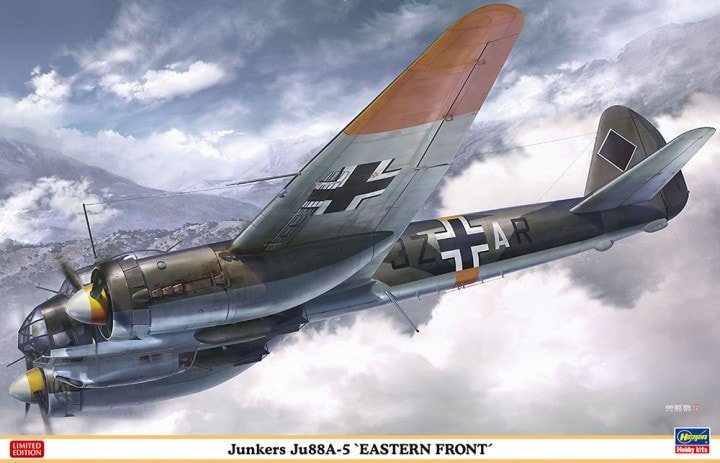 Hasegawa 07446 Ju-88A-5 « Front de l&amp;#39;Est » 1/48