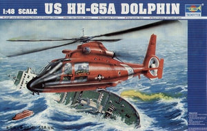 Trumpeter 02801 Eurocopter HH-65A Dolphin (Garde côtière américaine) (1/48)