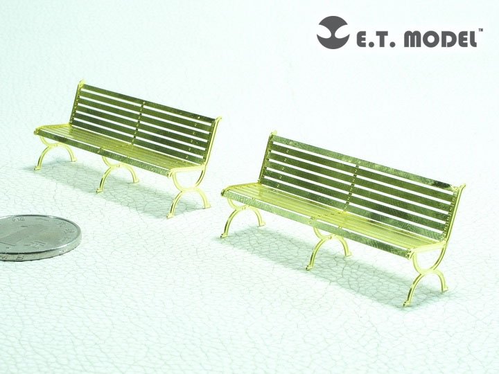 Bancs de parc ET modèle J35-017, type 1 1/35