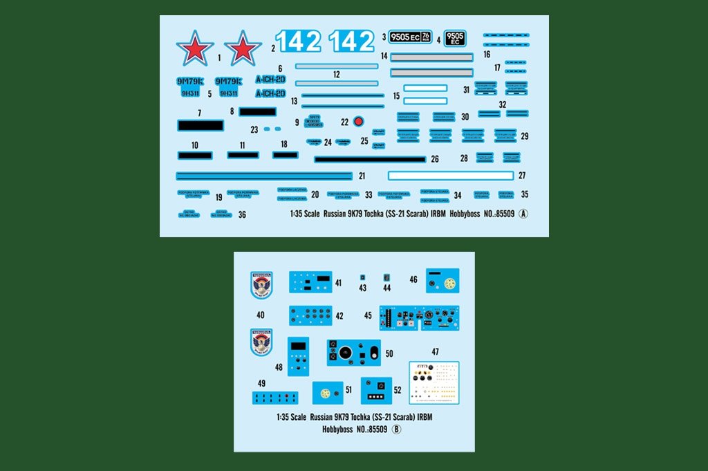 Hobby Boss 85509 Tochka russe 9K79 (SS-21 Scarab) IRBM 1/35 – Bild 5