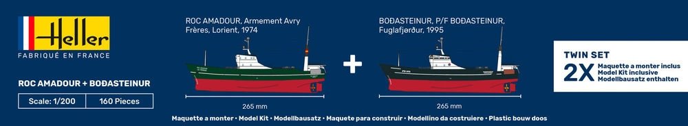 Heller 85608 Roc Amadour + Bodasteinur Coffret double 1/200 – image 5