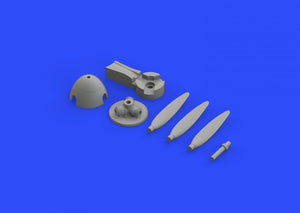 Hélice Eduard 648289 Bf 109F, modèle Eduard ancien, échelle 1/48 – immagine 4
