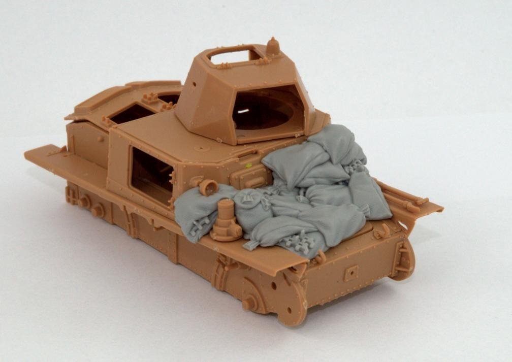 Panzer Art RE35-272 Blindage sable pour char italien L6/40 1/35 – Bild 2