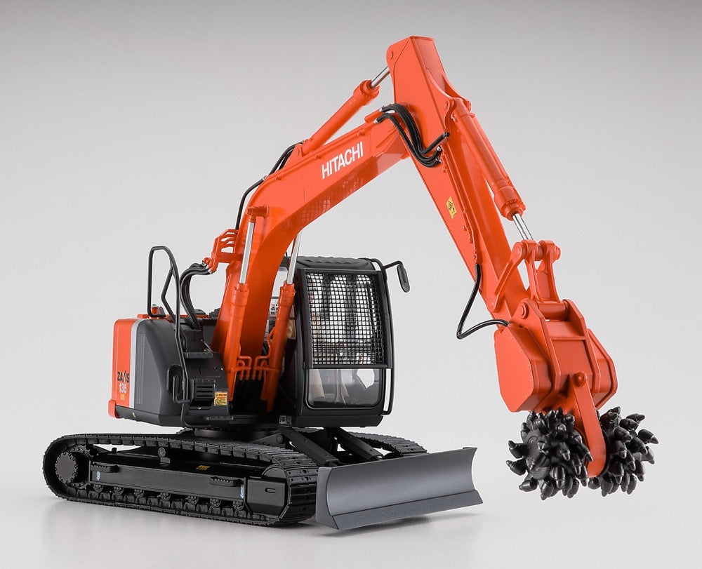 Hasegawa 66111 Hitachi Construction Machinery Excavator ZAXIS 135US Cutter Heads 1/35 – zdjęcie 3