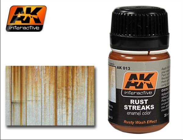 AK Interactive AK013 Rust Streaks 35ml 