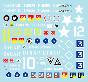 Star Decals 35-C1121 Sherman en Birmanie 1/35 – image 3