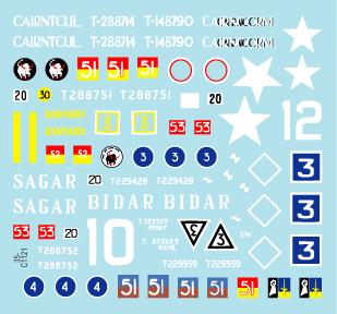 Star Decals 35-C1121 Sherman en Birmanie 1/35 – image 3