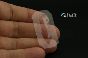 Quinta Studio QC72074 Me-262A verrière transparente sous vide (Revell) 1/72 – immagine 4