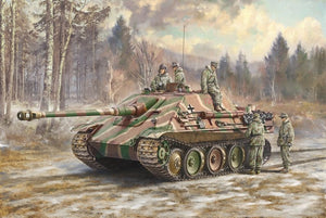 Italeri 6564 Sd.Kfz.173 JAGDPANTHER avec équipage d&amp;#39;hiver 1/35