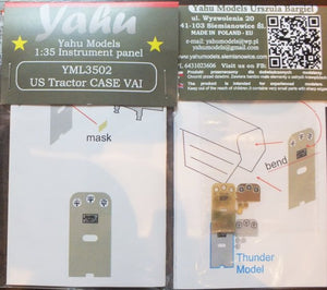 Tracteur américain Yahu YML3502 CASE VAI (modèle Thunder) 1/35