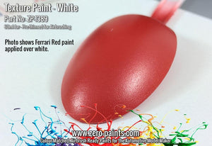 Peinture texturée blanche Zero Paints 1389-30 - Moteurs, intérieurs, etc. 30 ml – immagine 2