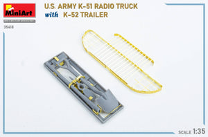 MiniArt 35418 Camion radio K-51 de l&amp;#39;armée américaine avec remorque K-52. Kit intérieur 1/35 – image 20