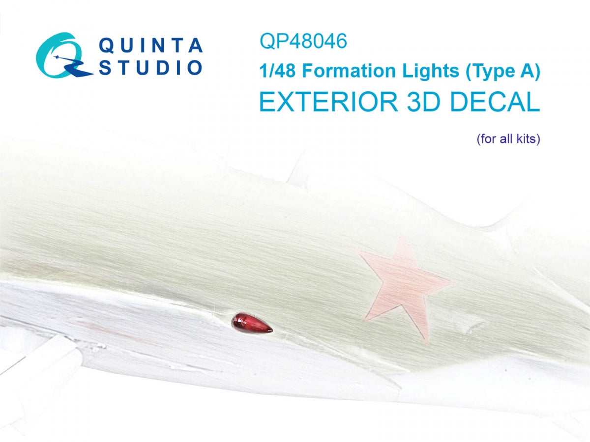Quinta Studio QP48046 Feux de formation (Type A) (pour tous les kits) 1/48
